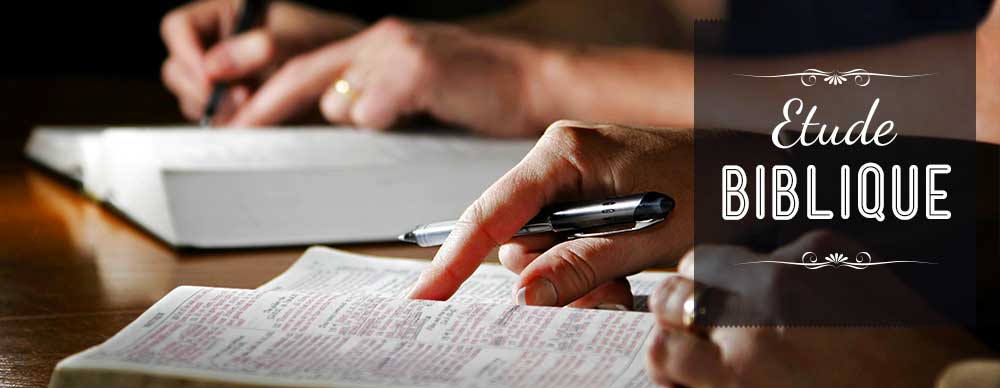 étude biblique